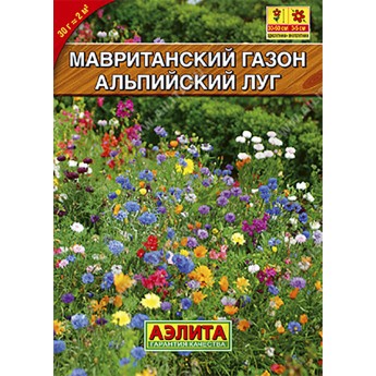 Семена. Мавританский газон "Альпийский луг" (вес: 500 г)