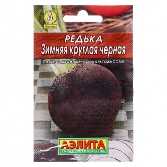 Семена редька Зимняя круглая черная АЭЛИТА 7688323-3p 10 уп.