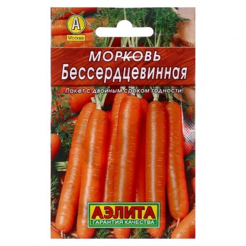 Семена морковь Бессердцевинная лидер АЭЛИТА 7613948-2p 3 уп.